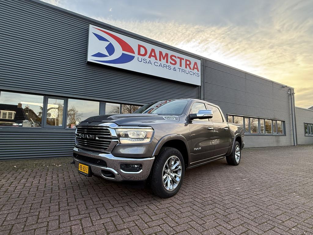 Dodge Ram 1500 5.7 V8 4x4 Crew Cab Laramie 6 persoons, Auto's, Dodge, Automaat, 2661 kg, Gebruikt, 5654 cc