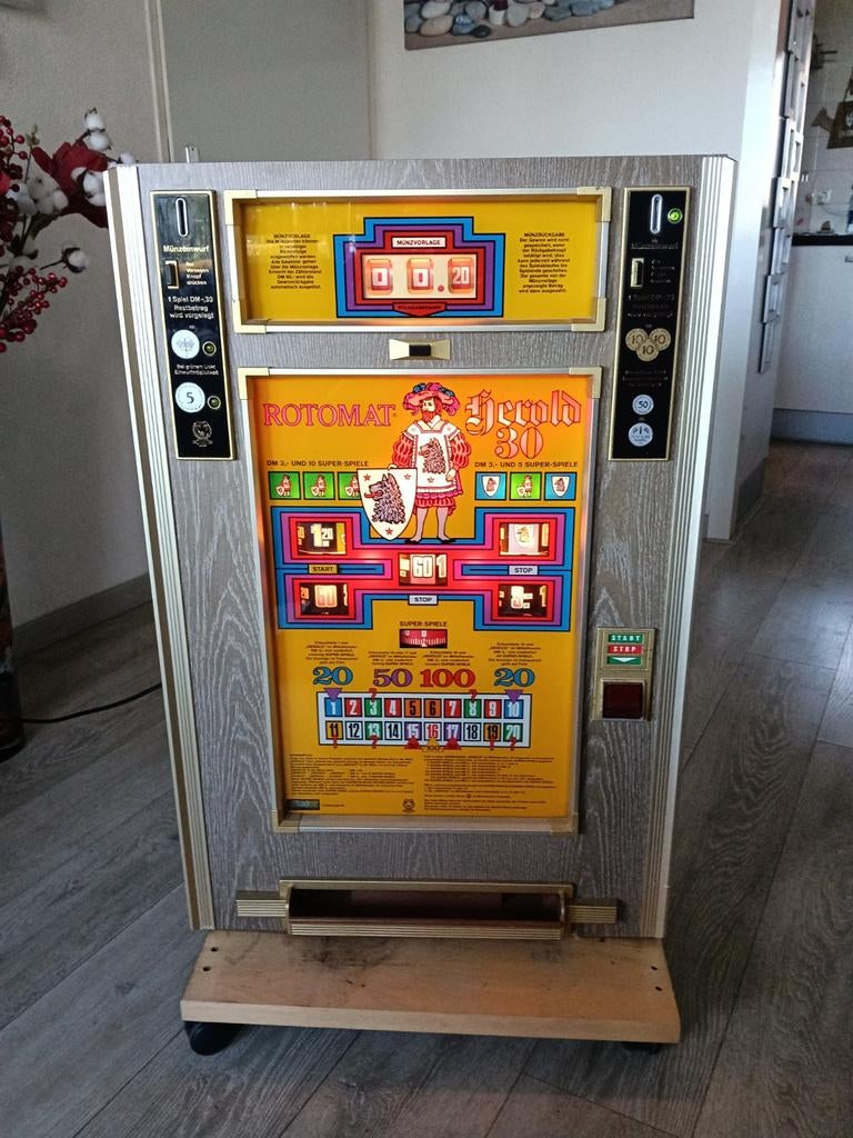 Gokkast, Verzamelen, Euro, Ophalen, Gebruikt