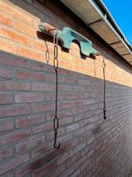 Antiek juk met kettingen - Decoratief landelijk object, Ophalen