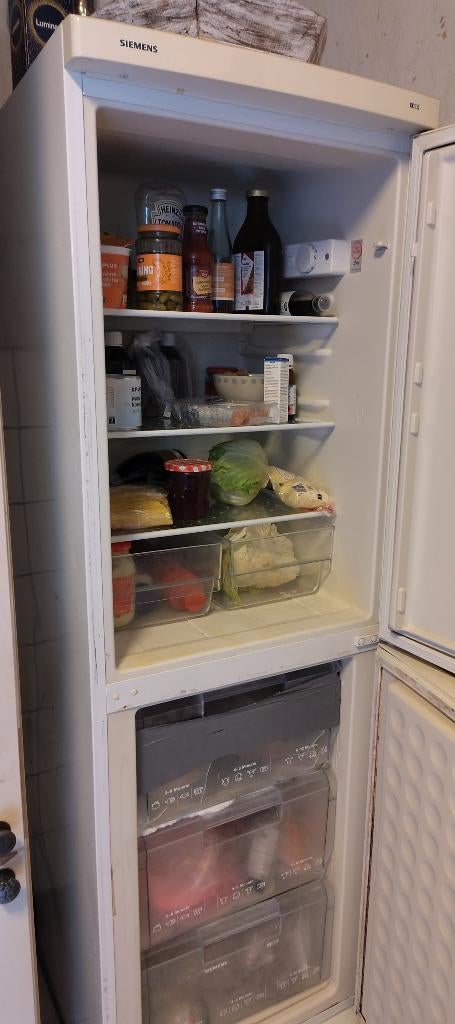 2x Siemens koel vries combi, Ophalen, Gebruikt, 200 liter of meer, Met aparte vriezer