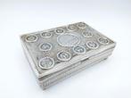 Zilveren dekseldoos, Nir Chen, Israël, ca. 1950, Antiek en Kunst, Verzenden, Zilver