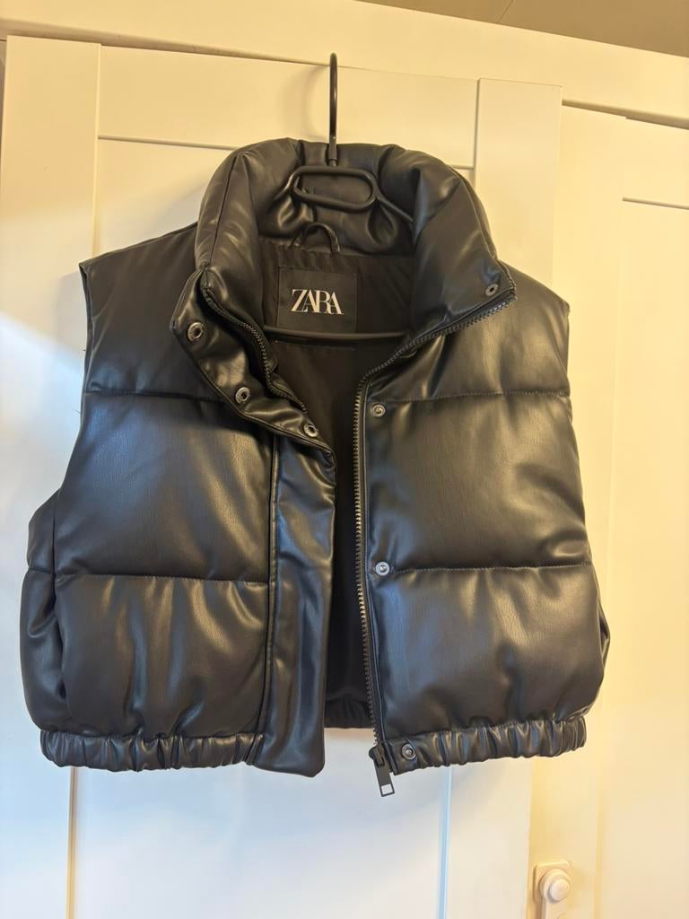 Bodywarmer Zara, Ophalen of Verzenden, Zo goed als nieuw, Zwart