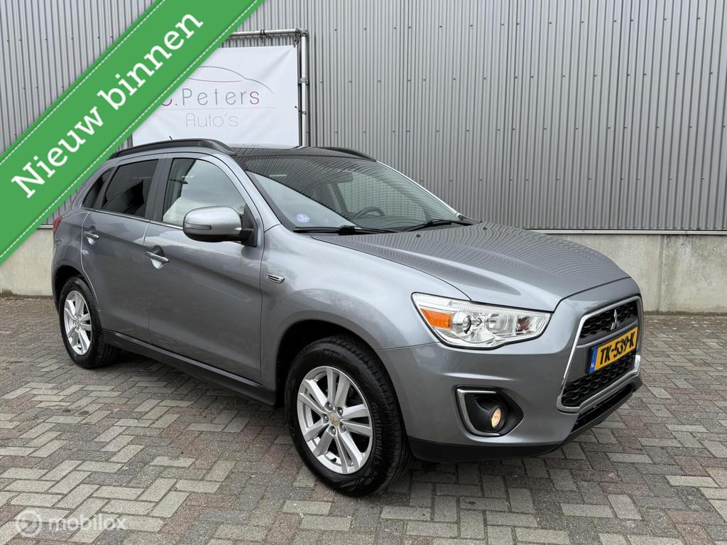 Mitsubishi ASX 1.6 Cleartec Invite 2014 / Trekhaak / Camera, Auto's, Voorwielaandrijving, Euro 5, Stof, Gebruikt