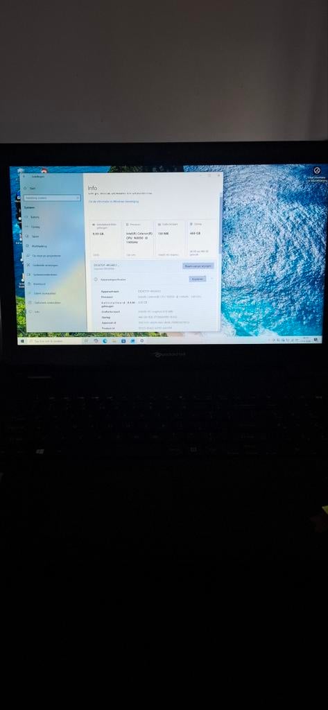 Packard Bell laptop - Oudje voor de liefhebber, Computers en Software, Windows Laptops, Gebruikt, 8 GB, Minder dan 2 Ghz, Ophalen of Verzenden