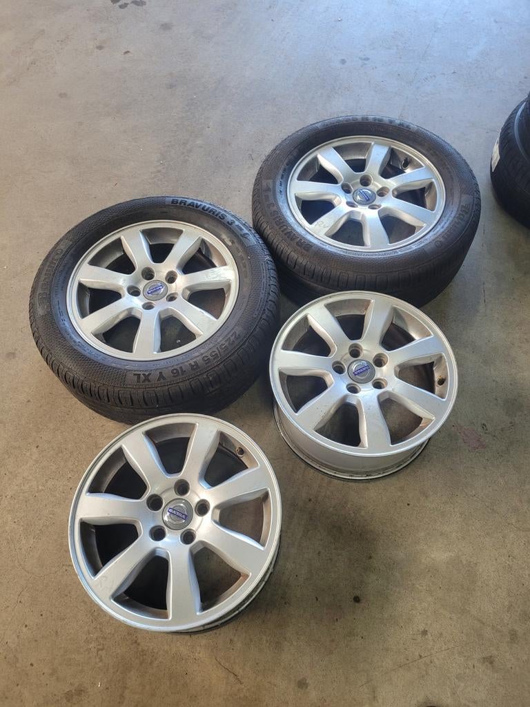 Lichtmetalen velgen 17 inch Volvo V70 (2007-2016), Ophalen, Gebruikt, Velg(en), 17 inch