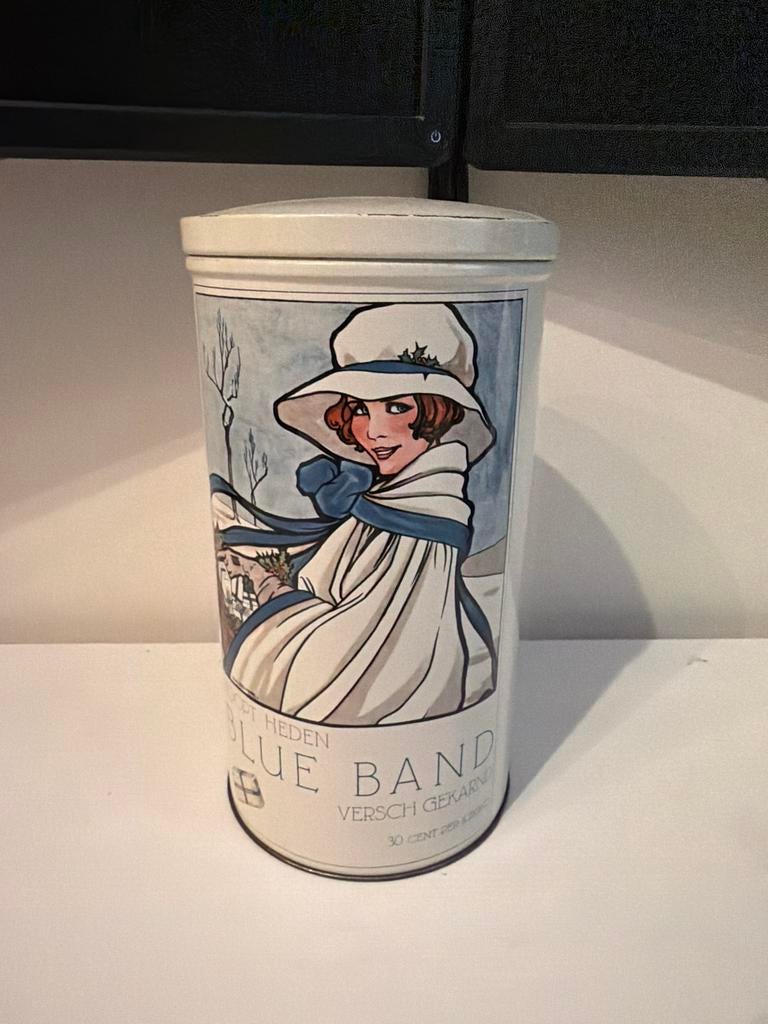 Vintage Blue Band Beschuitbus - Hollandse Beschuit, Verzamelen, Ophalen of Verzenden, Gebruikt, Beschuit, Overige merken