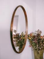 Vintage, ovale spiegel, Ophalen of Verzenden, Ovaal, Minder dan 50 cm