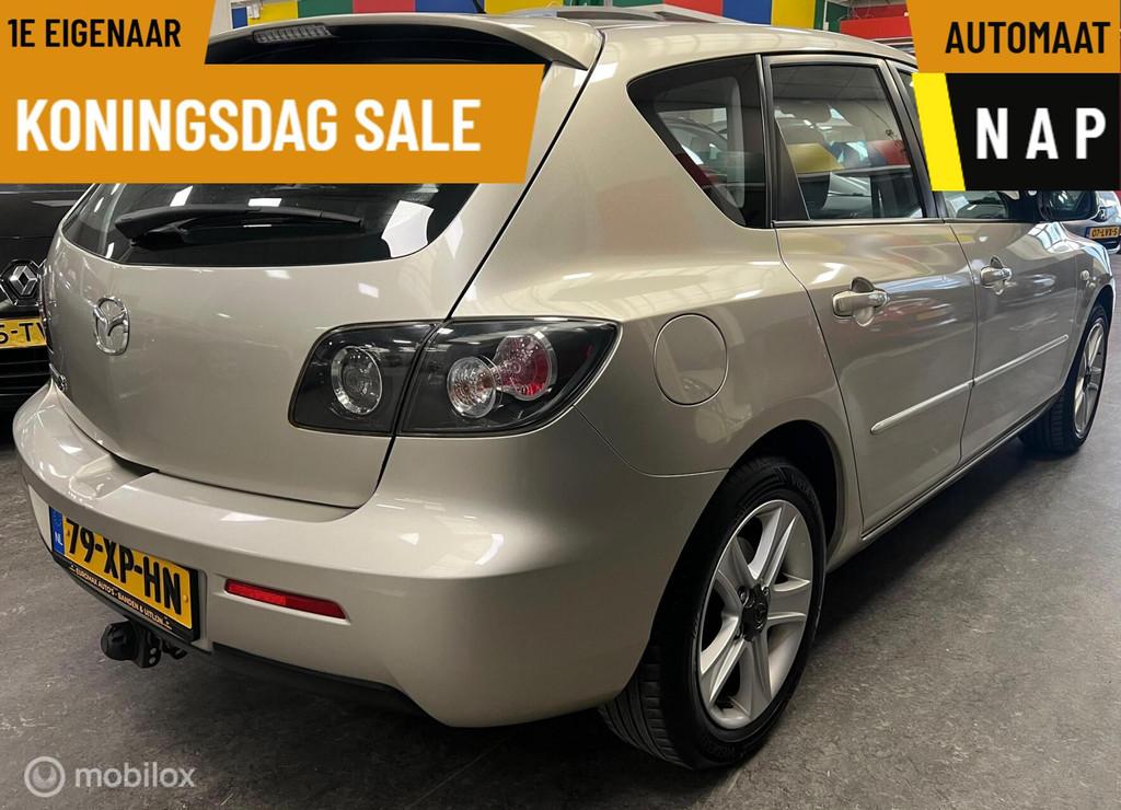 Mazda 3 1.6 S-VT Business Edition 1e Eigenaar-NAP-Automaat, Stof, Gebruikt, Zwart, 4 cilinders