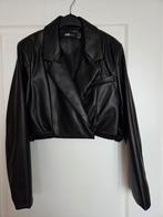 FB Sister Leerlook Jasje - Maat M, Kleding | Dames, Zwart, Ophalen of Verzenden, Zo goed als nieuw, Jasje