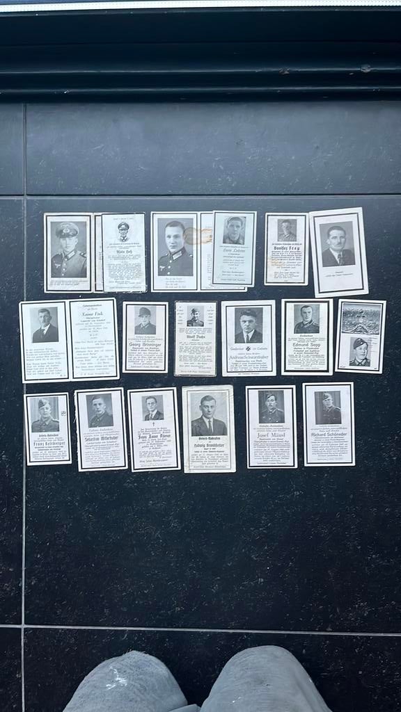 WO2 bidprentjes Duitse militairen 18x, Ophalen of Verzenden, Duitsland, Foto of Poster