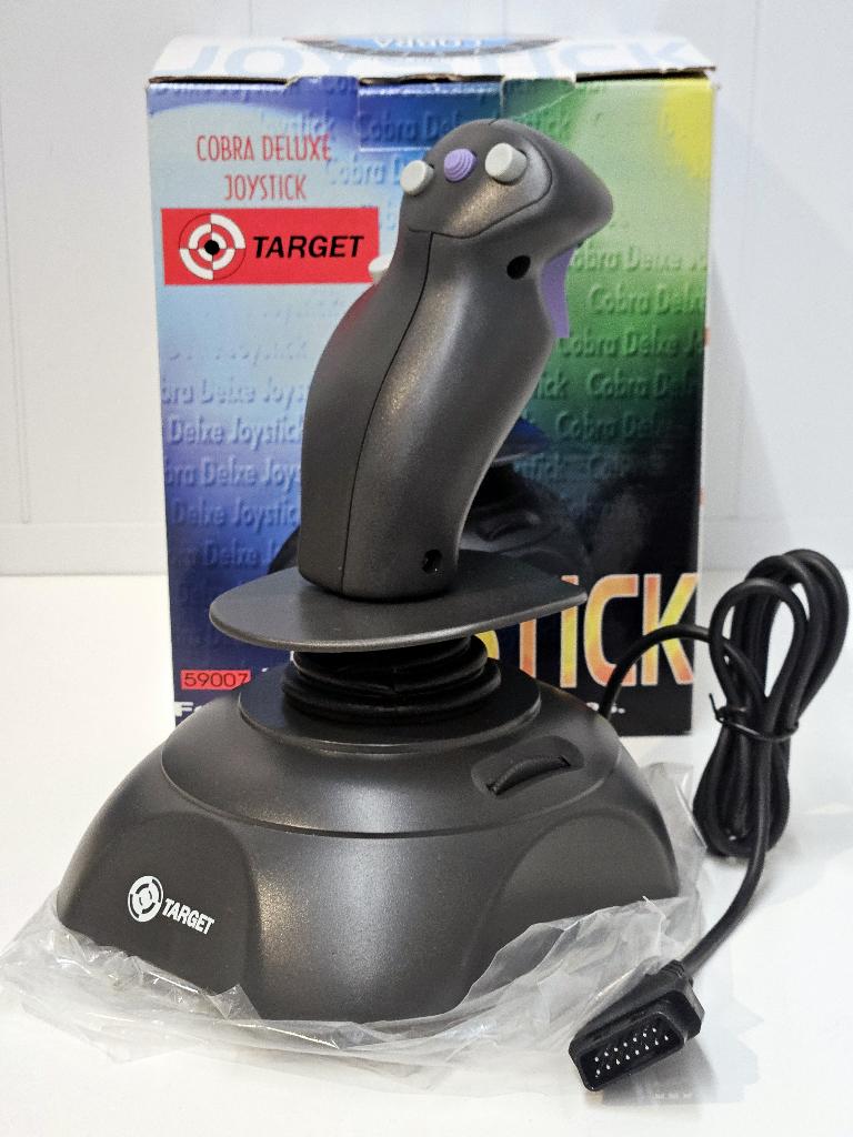 Nieuwe Target Cobra Deluxe DOS PC Joystick In Doos, Computers en Software, Verzenden, Target