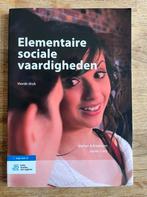 Elementaire Sociale Vaardigheden - Voeding en Diëtetiek, Boeken, Ophalen of Verzenden, Gamma, Zo goed als nieuw, HBO