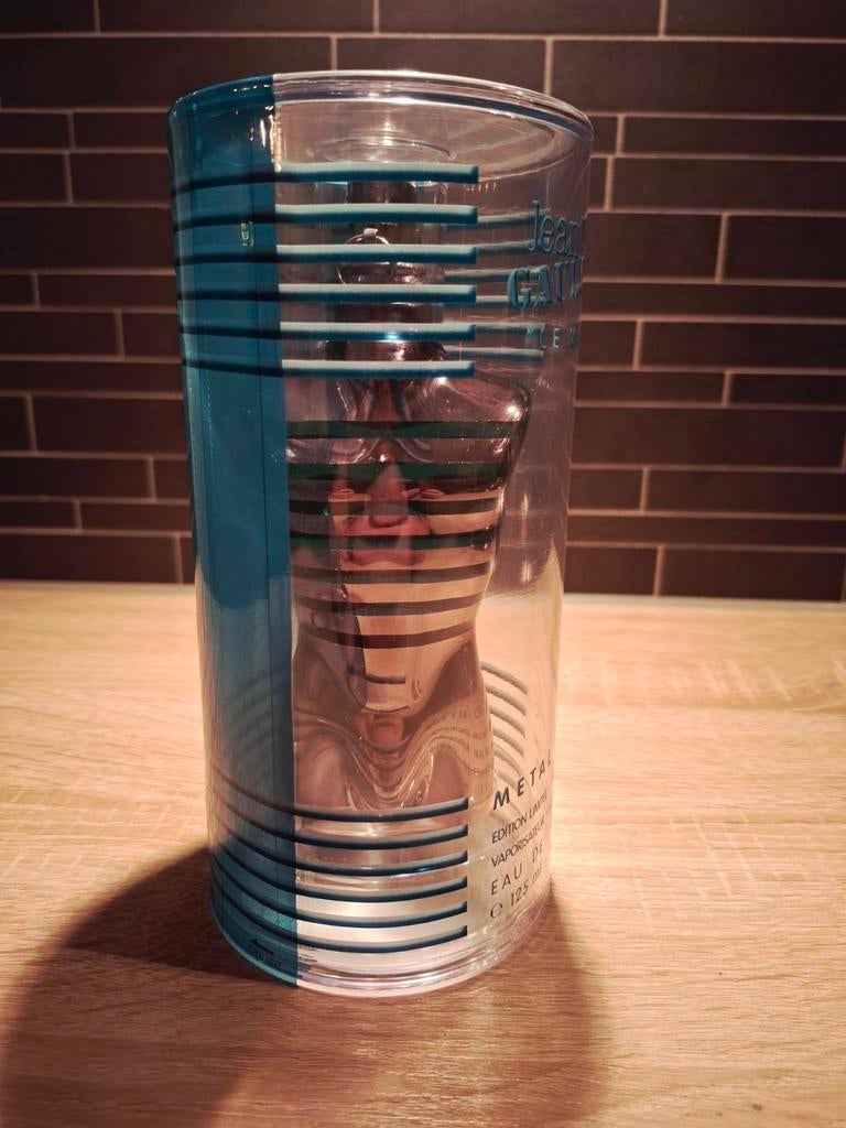 Jean Paul Gaultier Le Male 'Metal Chic', Ophalen of Verzenden, Nieuw, Parfumfles, Gevuld