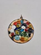 Vintage emaille hanger, Sieraden, Tassen en Uiterlijk, Antieke sieraden, Ophalen of Verzenden, Overige materialen
