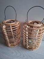 2 windlichten hoogte 30cm diameter 20cm, Ophalen of Verzenden, Zo goed als nieuw