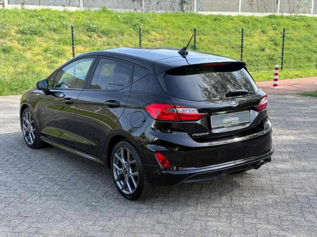Ford Fiesta 1.0 EcoBoost ST Line AIRCO I NAVI I STOELVER I D, Auto's, Voorwielaandrijving, 101 pk, Gebruikt, Zwart