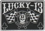 Lucky 13 Ace Cafe London stoffen opstrijk patch embleem #3, Ophalen of Verzenden, Nieuw