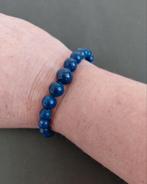 Lapis Lazuli Ronde Kralen Armband, Overige materialen, Blauw, Nieuw, Ophalen of Verzenden