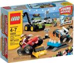 10655 + 4637 young builders monster trucks + safari building, Ophalen of Verzenden, Nieuw, Complete set, Lego
