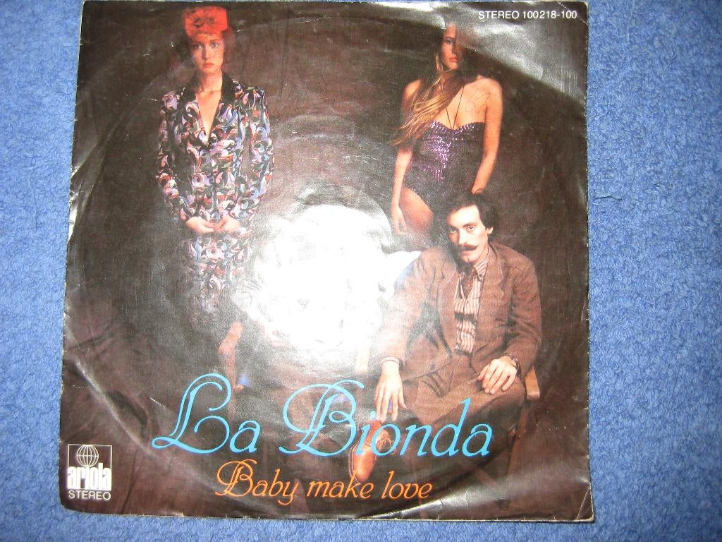 La Bionda: Baby make love, Ophalen of Verzenden, Zo goed als nieuw, Pop, Single