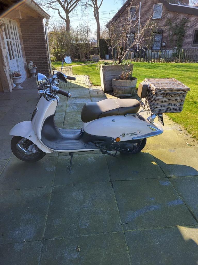 Scooter opknapper Grande Retro, Ophalen, Gebruikt, Benzine, Overige merken