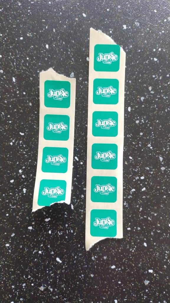 10 zegels jungle club Jumbo, Ophalen of Verzenden, Winkel, Super of Benzinepomp, Zegels, Bonnen of Punten