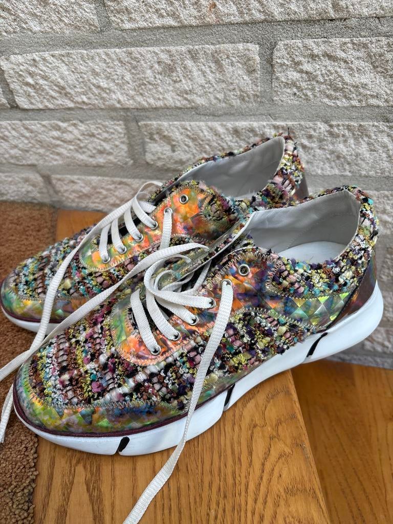 Kleurrijke Sneakers - Maat 40 elena lachi, Ophalen of Verzenden, Zo goed als nieuw, Overige kleuren, Sneakers of Gympen
