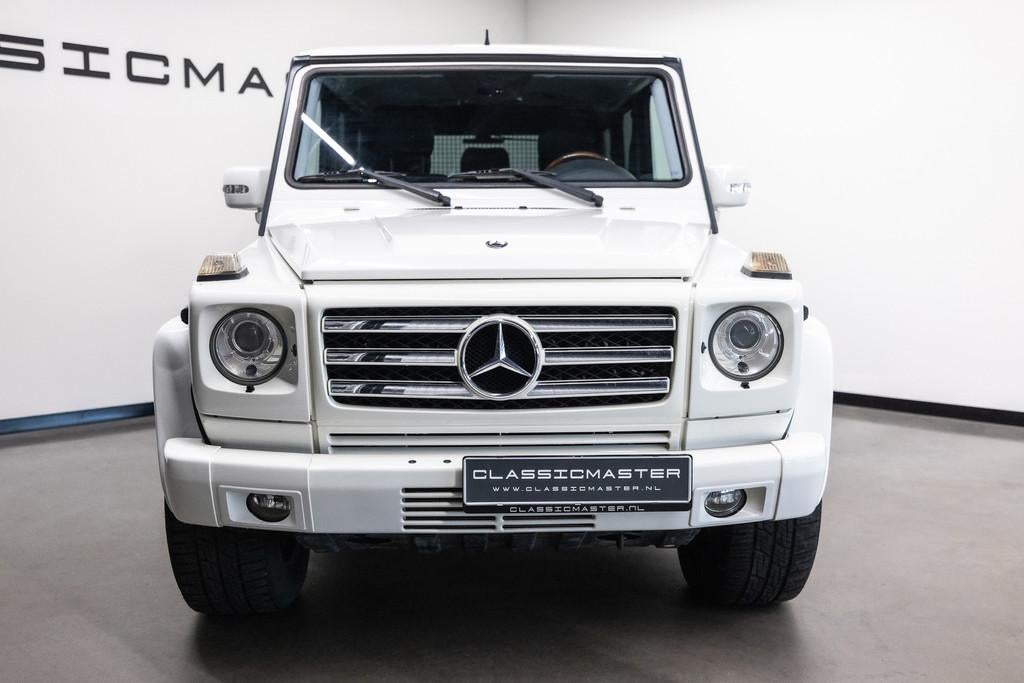Mercedes-Benz G-Klasse AMG 55 Kompressor Lang Btw auto, Fisc, Auto's, Mercedes-Benz, Automaat, Gebruikt, G-Klasse, Wit