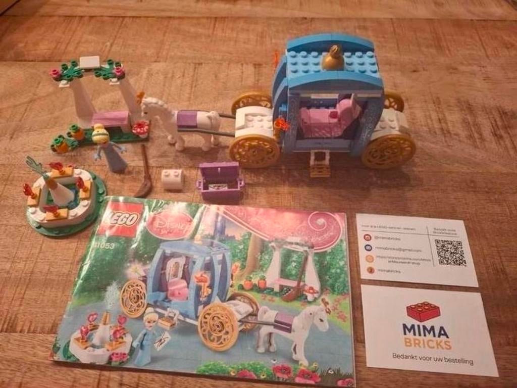 Lego Disney Assepoester's Koets 41053, Kinderen en Baby's, Lego, Lego, Ophalen of Verzenden, Zo goed als nieuw