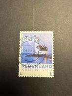 Persoonlijke Nederland postzegel vuurtoren Marken gestempeld, Ophalen of Verzenden, Na 1940, Gestempeld