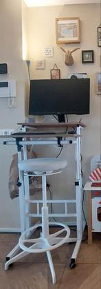 Zit sta bureau incl kruk (wit - Ikea), Ophalen