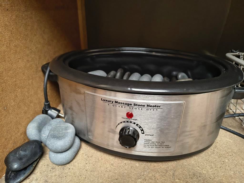 Hotstone pan  (weinig gebruikt in wellness praktijk), Ophalen of Verzenden, Zo goed als nieuw, Hotstone