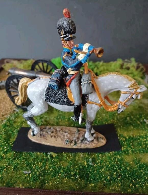 Del prado tinnen napoliontische ruiter zie mijn andere adv., Verzamelen, Ophalen of Verzenden, Zo goed als nieuw