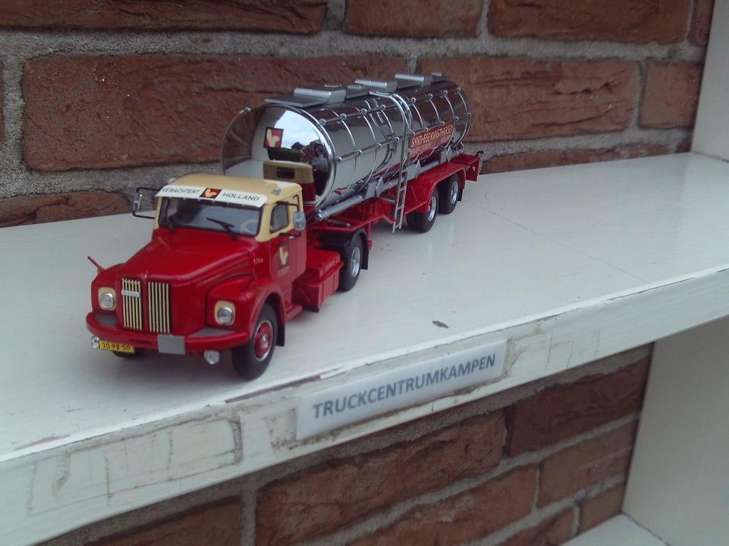 Tekno  Scania  111  van  Verachtert., Hobby en Vrije tijd, Modelauto's | 1:50, Ophalen of Verzenden, Nieuw, Bus of Vrachtwagen