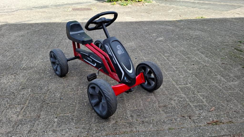 Stoere rode skelter, Ophalen, Gebruikt, Trapvoertuig