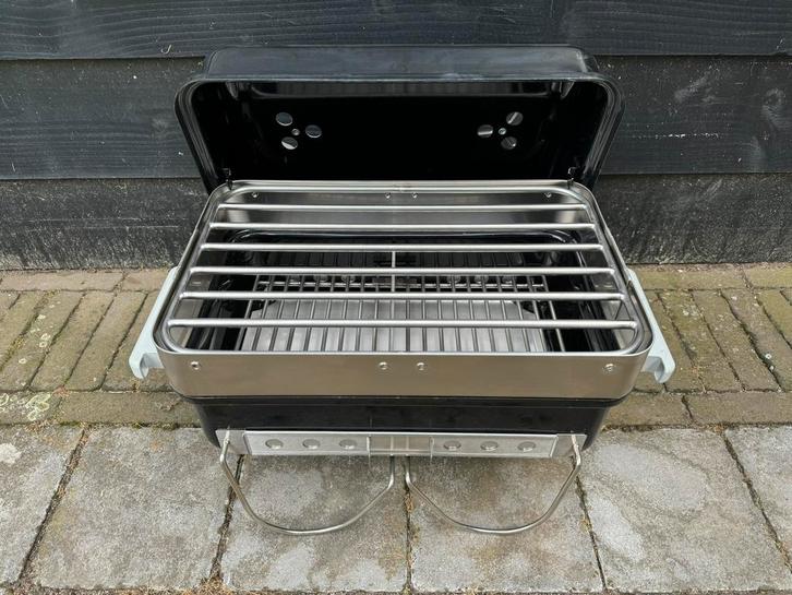 Saté Rooster RVS – Weber Go Anywhere (WGA), Tuin en Terras, Houtskoolbarbecues, Nieuw, Met accessoires, Ophalen of Verzenden