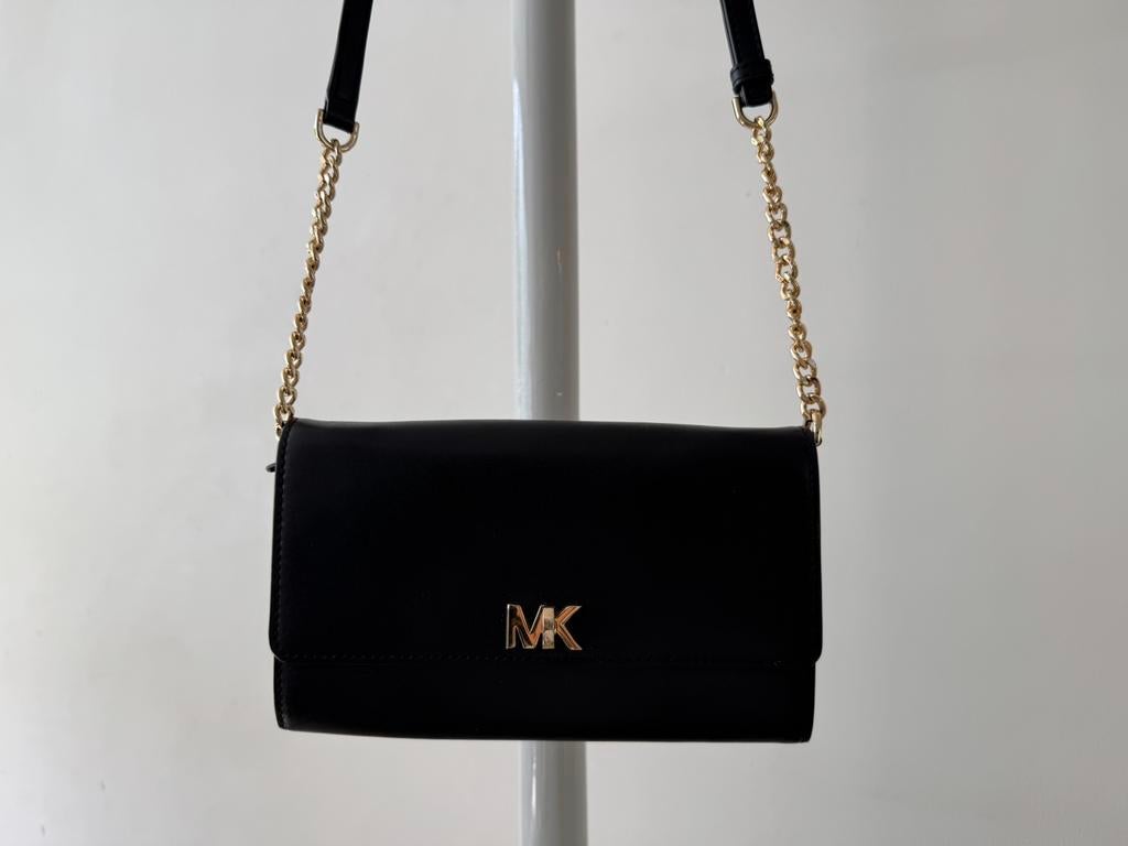 Michael Kors tasje zwart, Ophalen of Verzenden, Zo goed als nieuw, Zwart, Schoudertasje