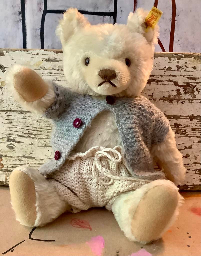 Steiff beertje 32 cm, Ophalen of Verzenden, Zo goed als nieuw, Stoffen beer, Steiff