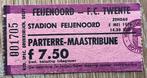 Toegangskaartje kampioenswedstrijd Feijenoord 1973/74, Ophalen of Verzenden, Gebruikt, Feyenoord