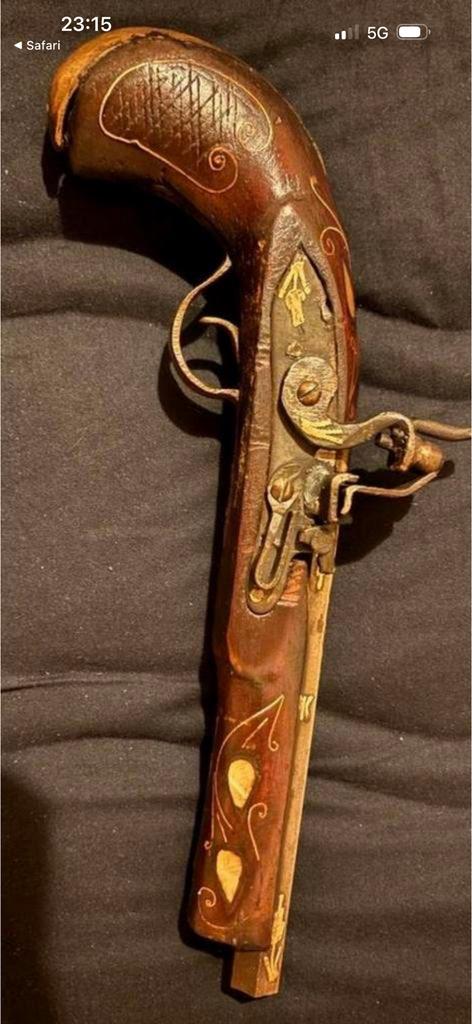 Decoratief pistool, Antiek en Kunst, Ophalen