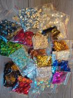 Opruiming hobby, pailletten diverse kleuren/groottes, Ophalen of Verzenden, Nieuw, Materiaal