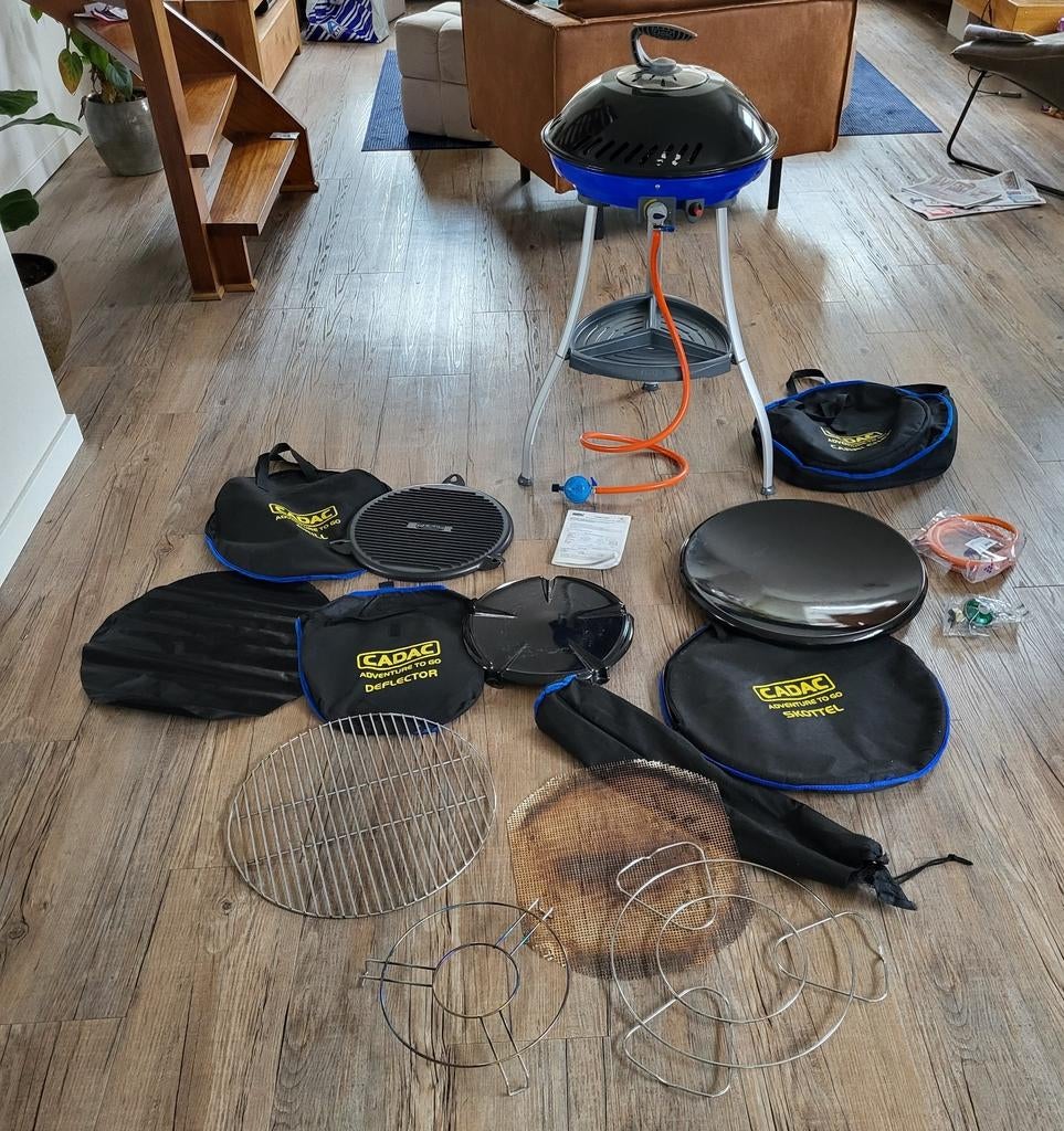 Cadac Skottelbraai Carri Chef, zeer compleet met accessoires, Ophalen, Zo goed als nieuw