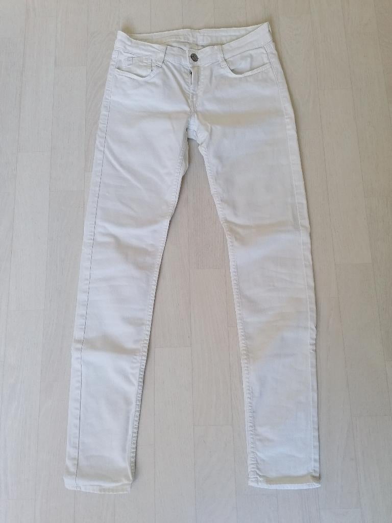 Spijkerbroek, Le temps des perises, skinny 24x30, Kleding | Dames, Spijkerbroeken en Jeans, Le temps des perises, Wit, Ophalen of Verzenden