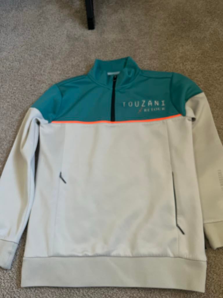 Zo goed als nieuw Retour Trui - met Rits - Maat 152, Ophalen of Verzenden, Zo goed als nieuw, Jongen, Trui of Vest