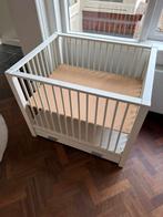 Houten box met lade, Ophalen, Gebruikt, Rechthoekig, In hoogte verstelbaar