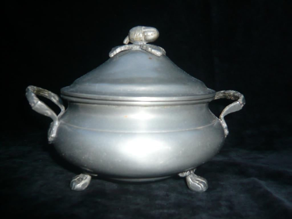 Daalderop tinnen soepterrine, Ophalen of Verzenden