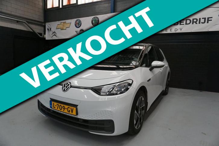 Volkswagen ID.3 Life 58 kWh 89% Baterij €9793 ex BTW /NAVI, Auto's, Volkswagen, Bedrijf, Te koop, ID.3, ABS, Adaptive Cruise Control