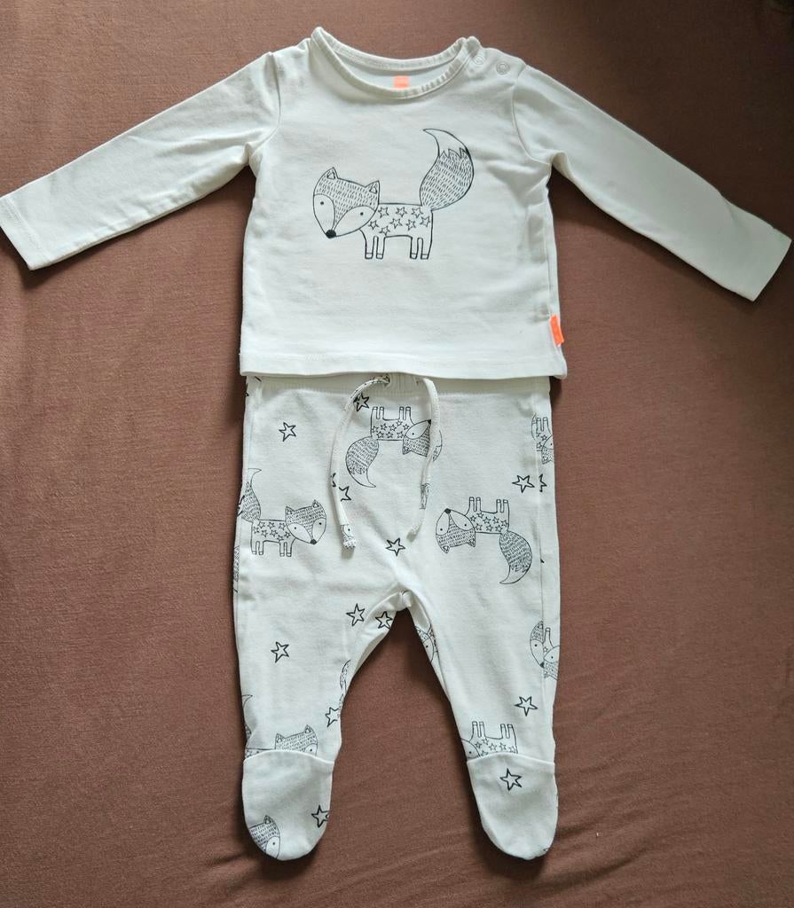 Hema bamboo pakje wit, maat 50, Ophalen of Verzenden, Zo goed als nieuw, Hema, Jongetje of Meisje