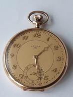 Gouden  zakhorloge  14 karaat 47 mm, Sieraden, Tassen en Uiterlijk, Horloges | Antiek, Ophalen of Verzenden, Goud, Overige merken