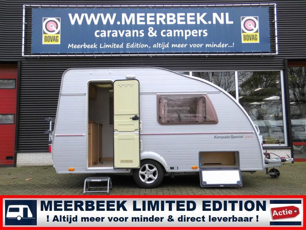 Kip Kompakt Special 37 EKV incl. WALKER VARIO + FIETSENREK, Caravans en Kamperen, Standaardzit, Kip, Tot en met 2, Overige typen